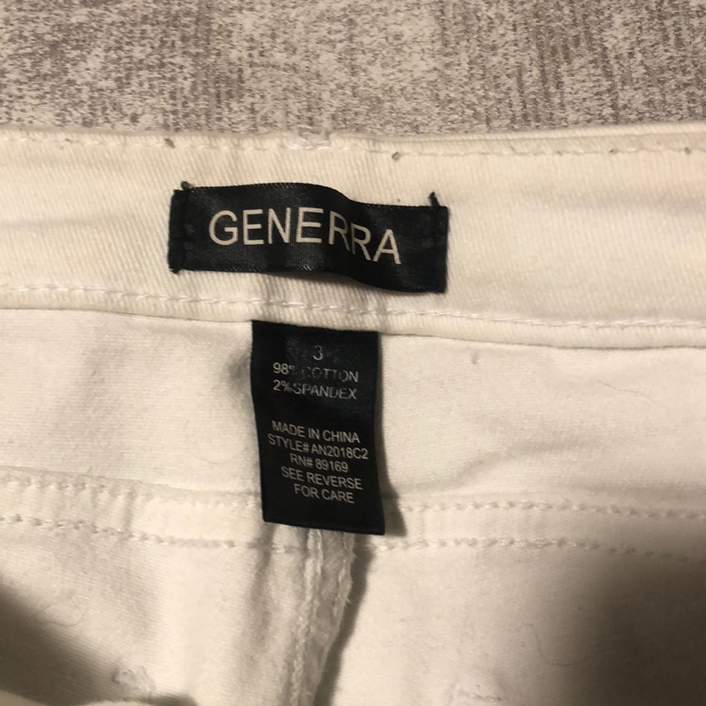 White Ripped Jeans - Picture 2 of 3